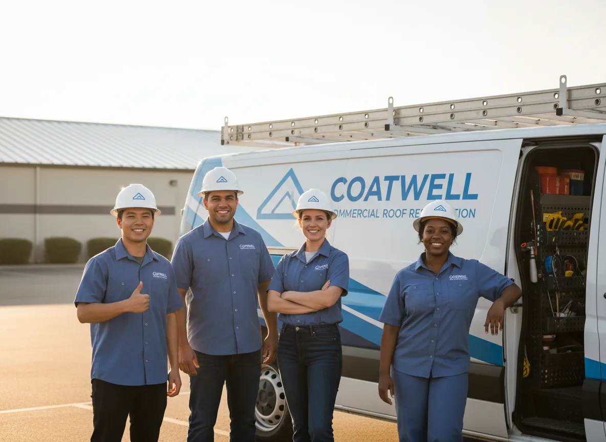 Commercial roof coating company in Hackberry, AZ